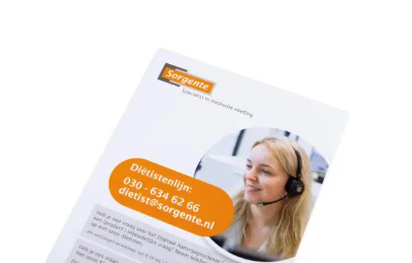 Foto - Brochure Diëtistenlijn