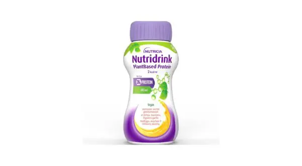 Nutridrink PlantBased Protein 2 kcal pompoen wortel gembersmaak.