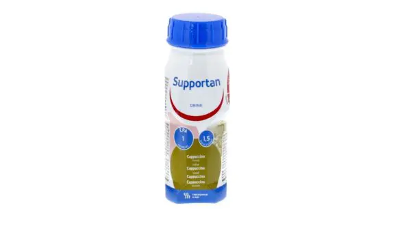 Flesje supportan drink.